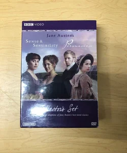 3 DVD’s - Jane Austen’s collector’s set