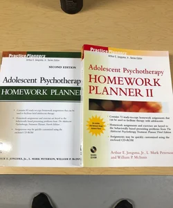 Adolescent Psychotherapy Homework Planner 