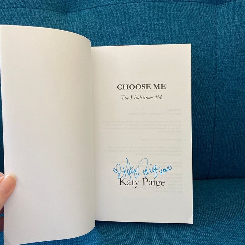 Choose Me (signed copy)