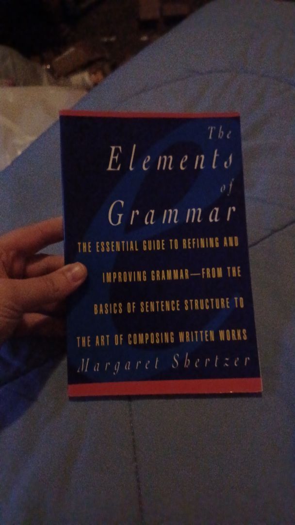 The Elements of Grammar