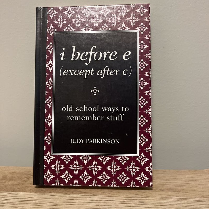 I Before E (Except after C)