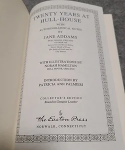 Twenty years at Hull House