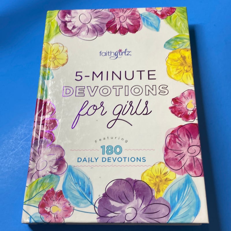 5 Minute Devotions For Girls By Zondervan Staff Pangobooks