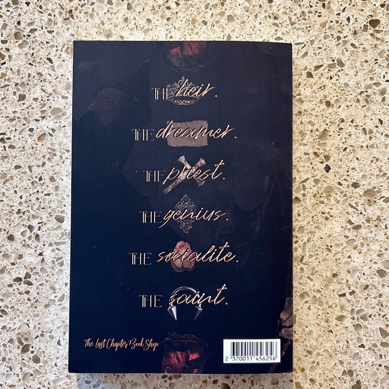 A Lesson in Thorns by Sierra Simone - The Last Chapter Bookshop special edition
