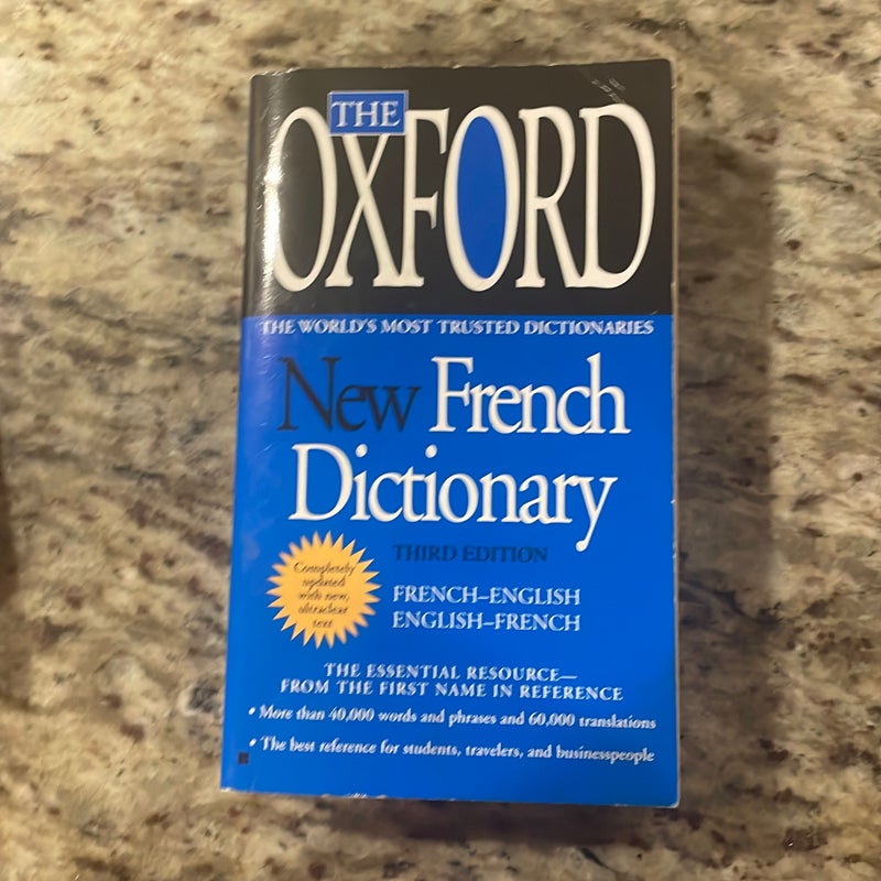 The Oxford New French Dictionary