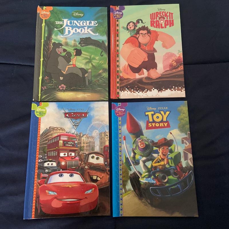 Set of 4 Disney Early Moments Books 