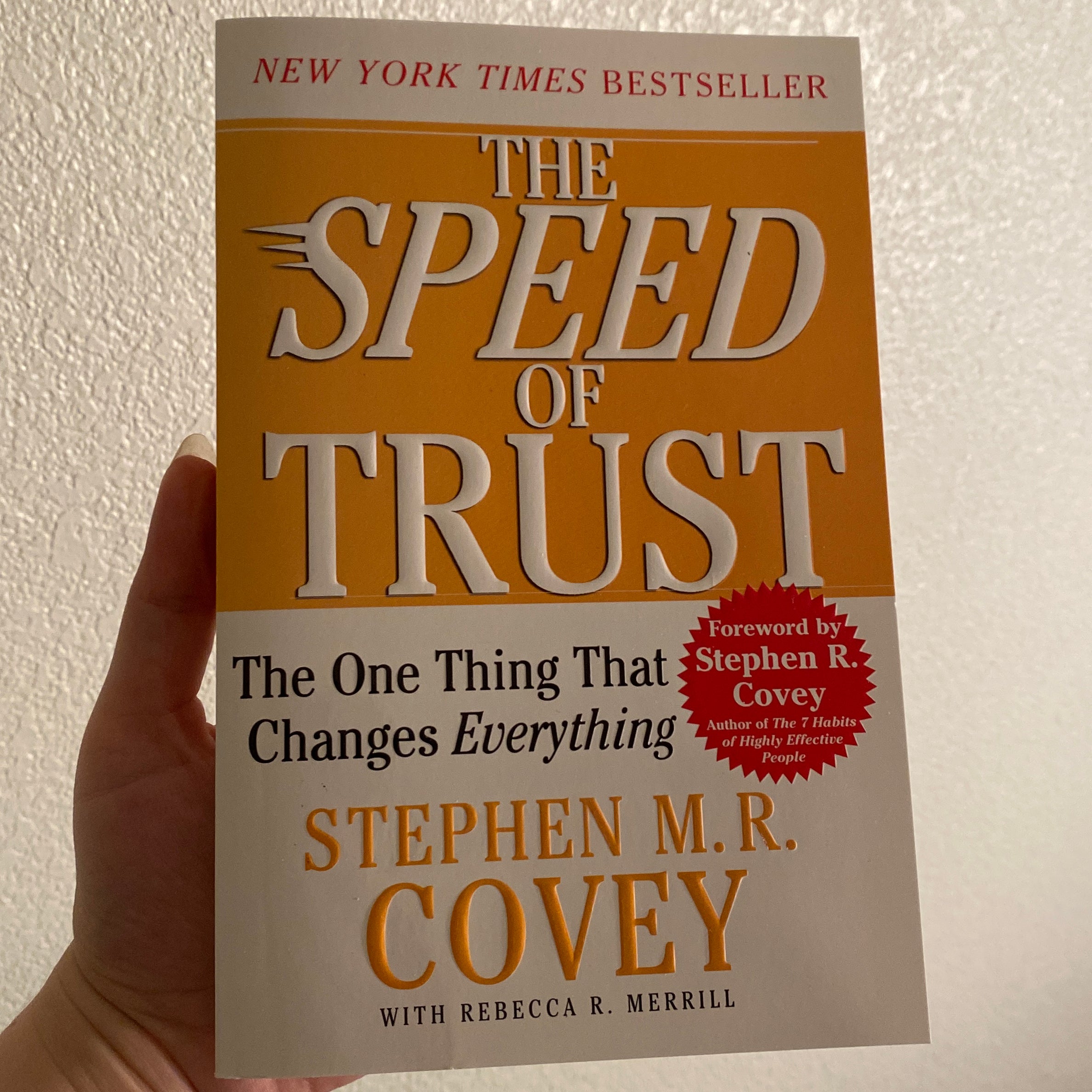 Pango　R.　of　Stephen　Trust　M.　Paperback　by　Covey,　SPEED　The　Books