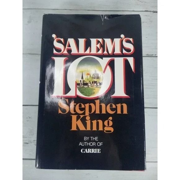 Stephen King Hardcover Salem's Lot Copyright 1975 Book Club Edition