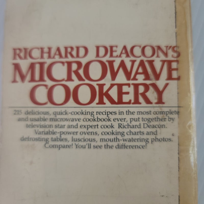 Microwave cookery