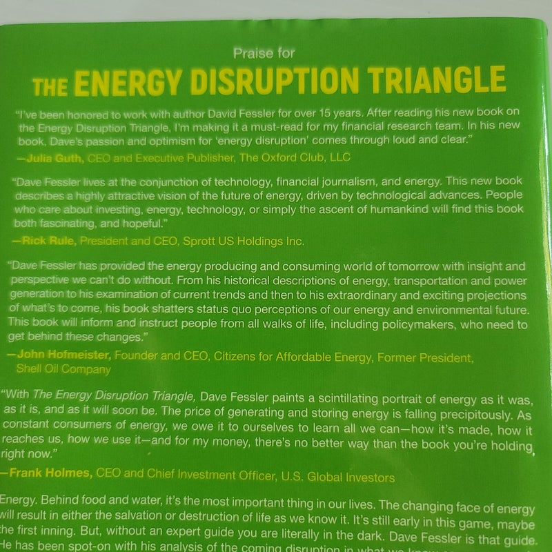 The Energy Disruption Triangle