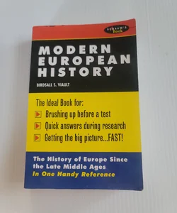 Schaum's Outline of Modern European History