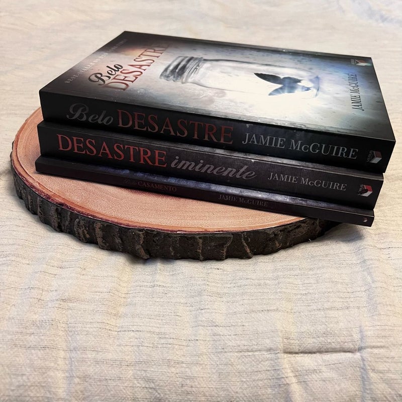 Brazilian Editions of Beautiful Disaster Series Set