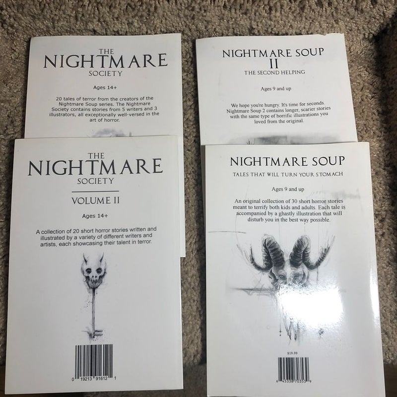 Nightmare Society/ Nightmare Soup Book Set