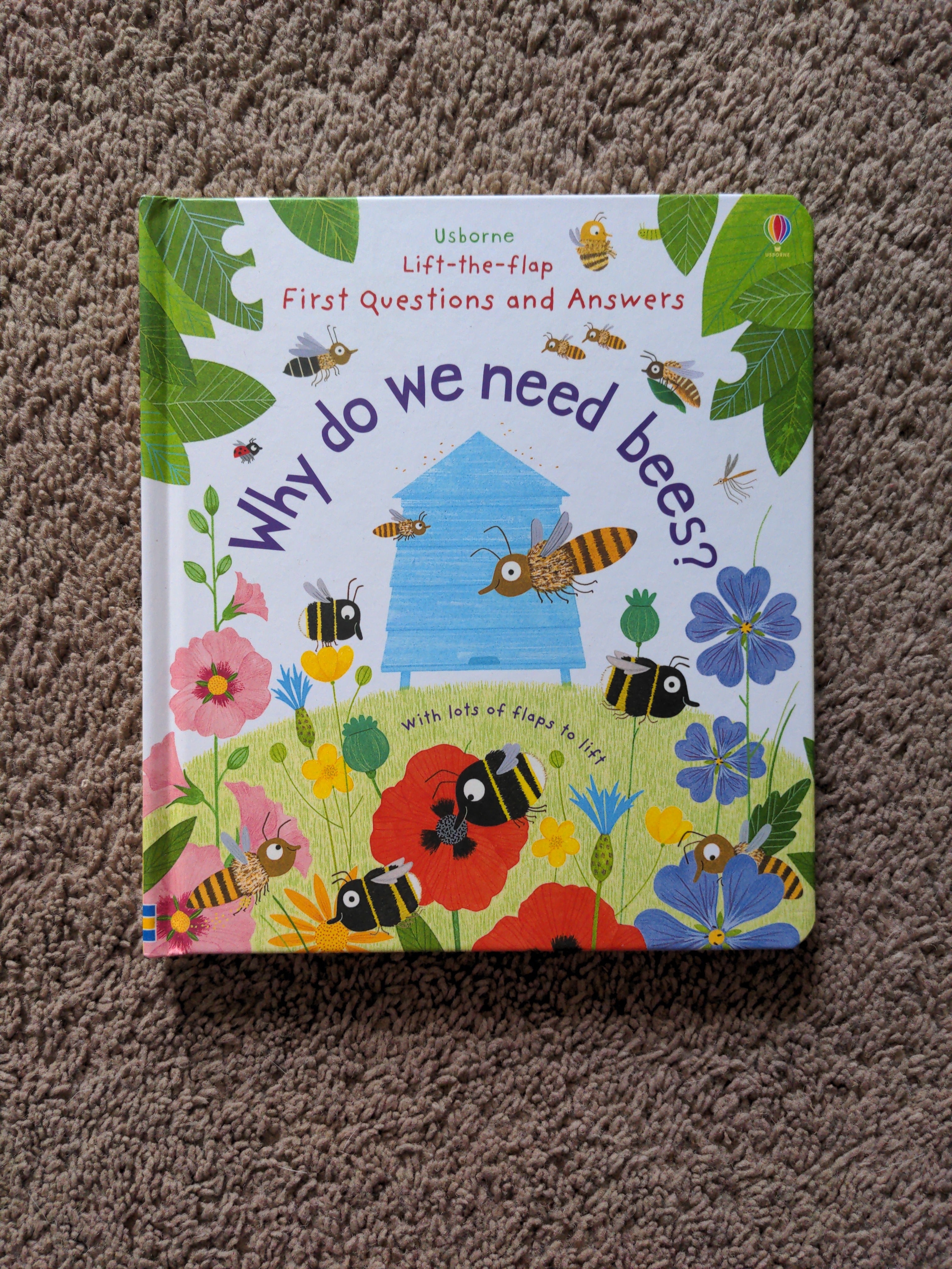 Lift-The-Flap First Questions and Answers Why Do We Need Bees?