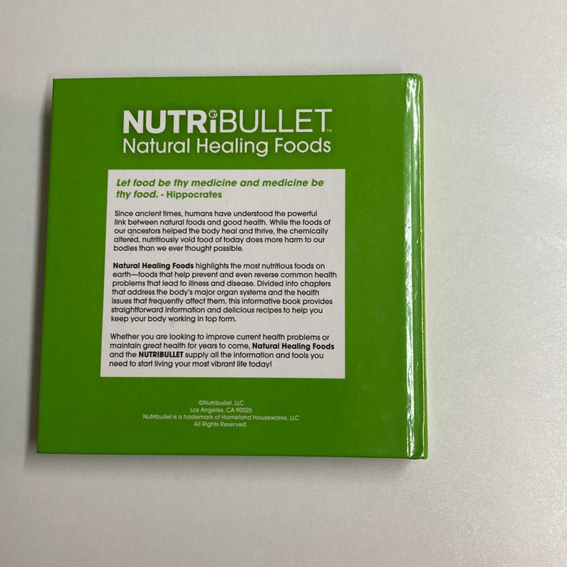 Nutribullet natural healing foods