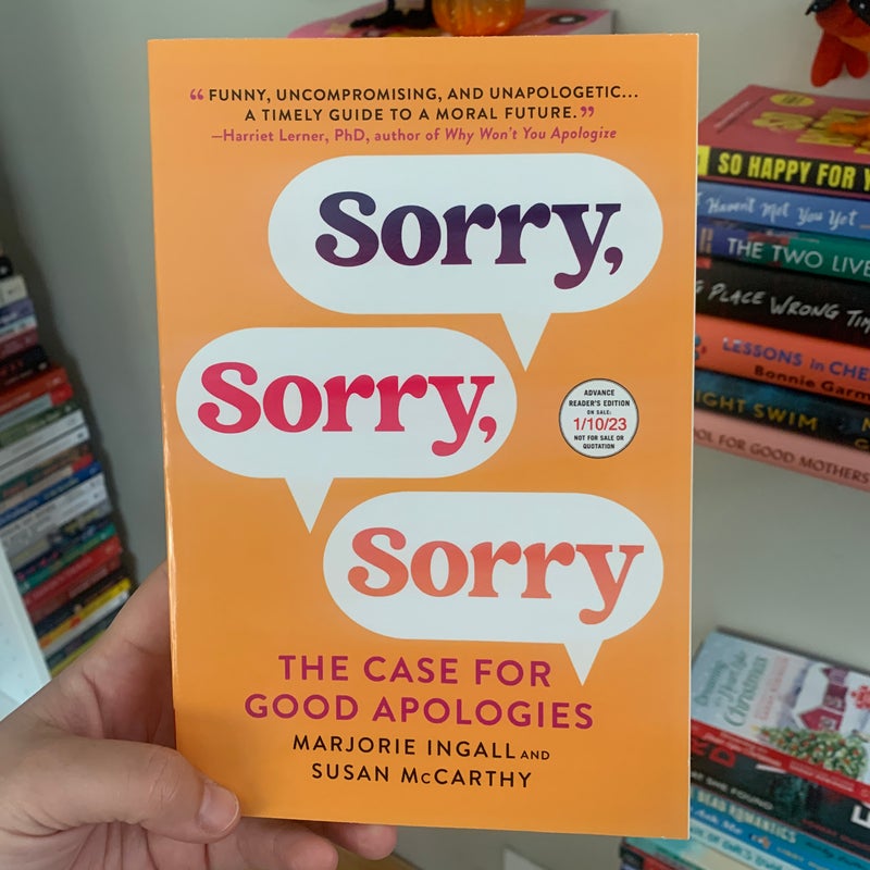 Sorry, Sorry, Sorry