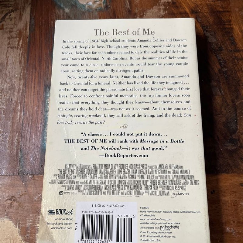 The Best of Me (Movie Tie-In)