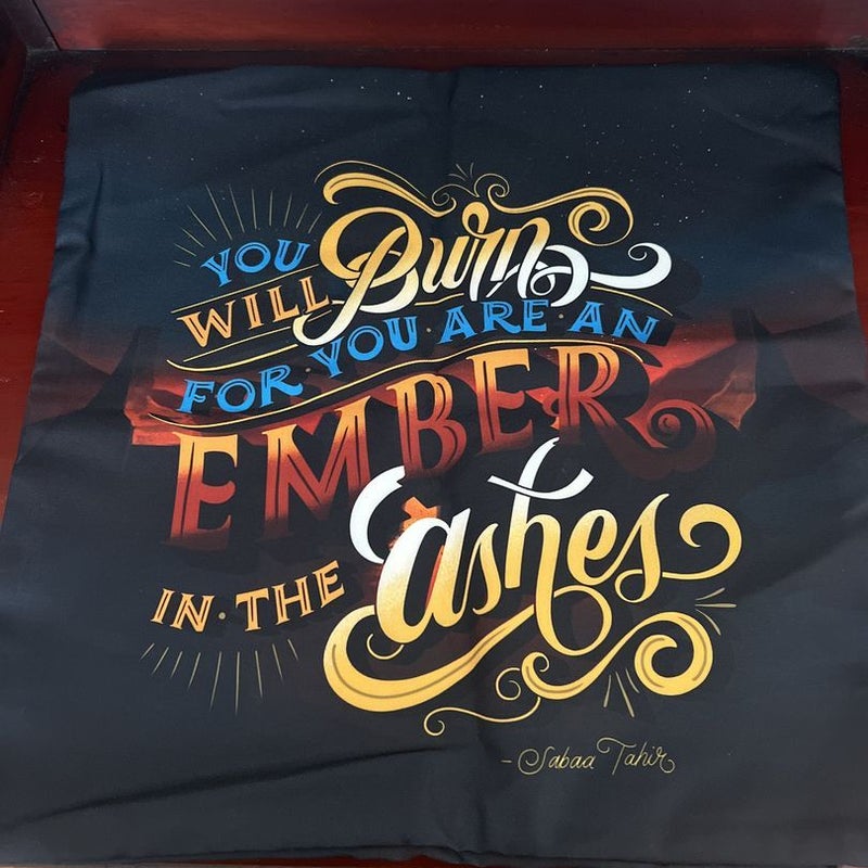 Ember in the Ashes pillow case