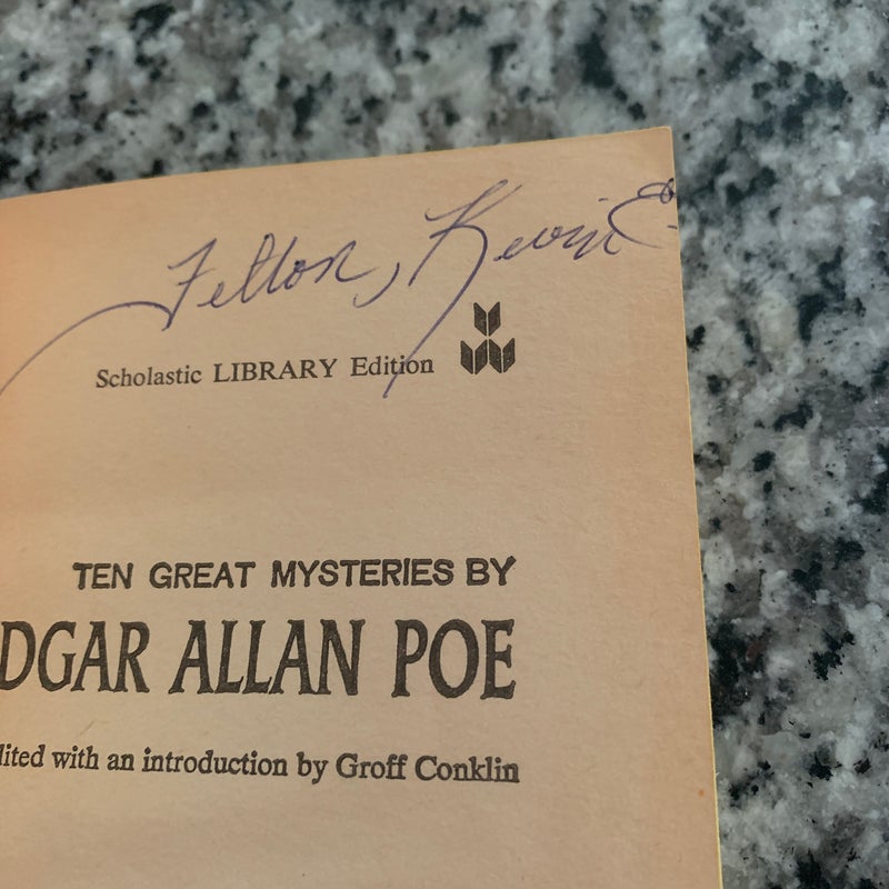 Ten Great Mysteris by Edgar Allan Poe