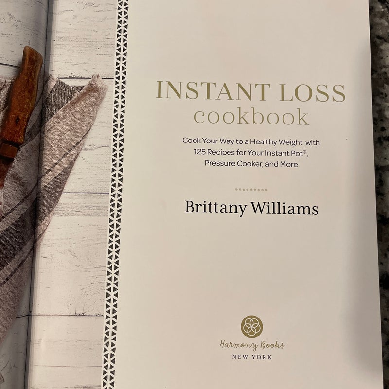 Instant Loss Cookbook