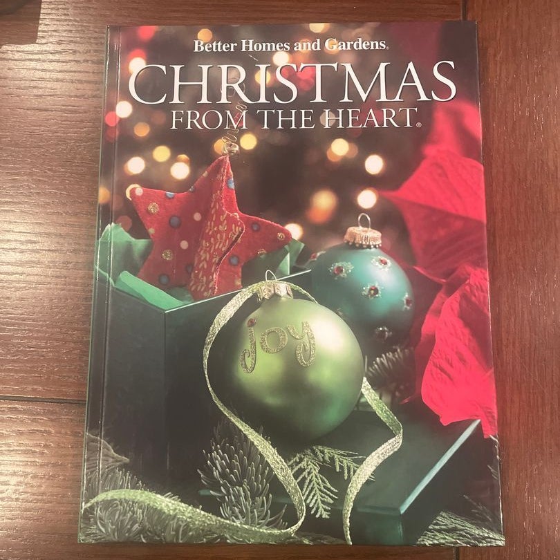 Christmas From The Heart by Better Homes and Gardens, Hardcover Pangobooks