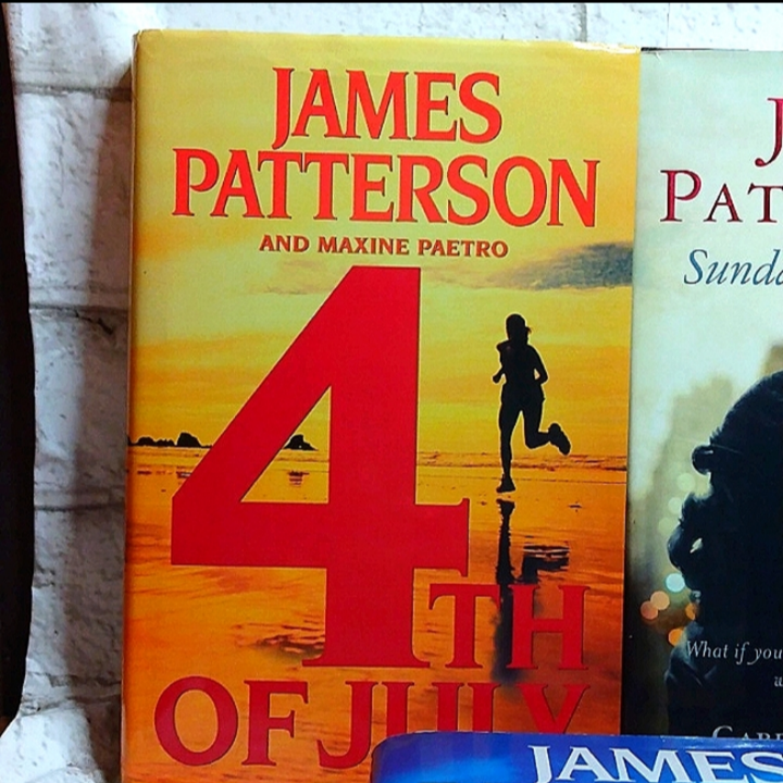 James Patterson books (5)