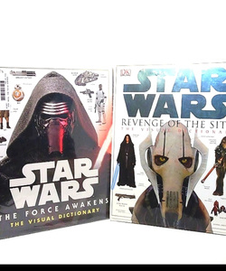 Star wars the visual dictionary books (2)