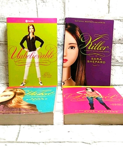 Pretty little liars books (4)