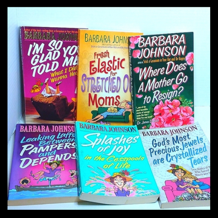 Barbara Johnson books (9)