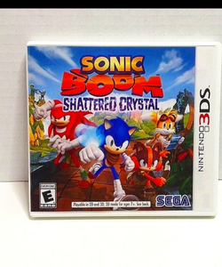 Nintendo 3DS sonic boom shattered crystal game