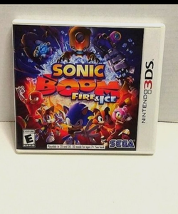 Nintendo 3DS sonic boom fire&ice game