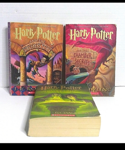 Harry Potter books (3)