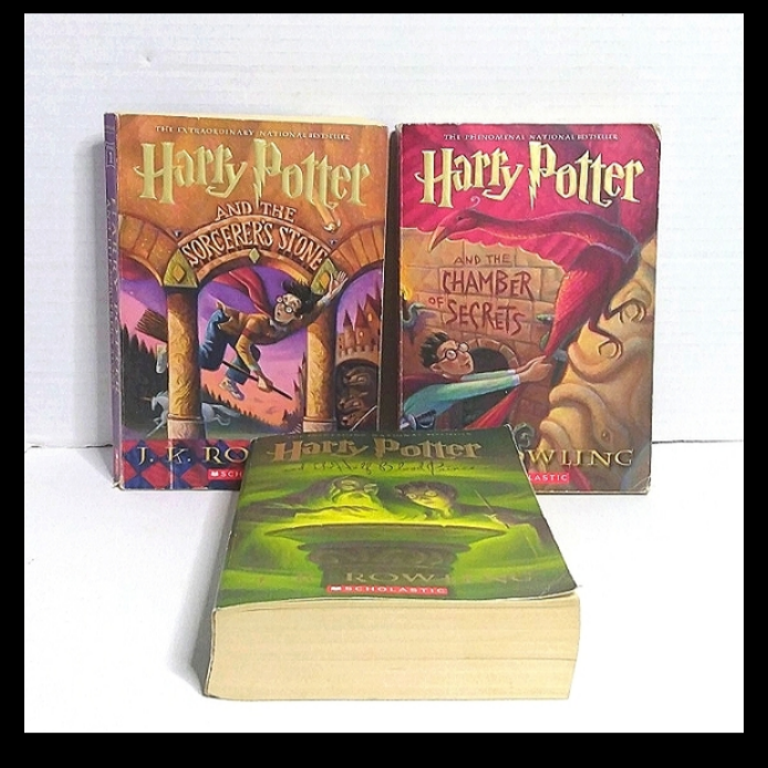 Harry Potter books (3)