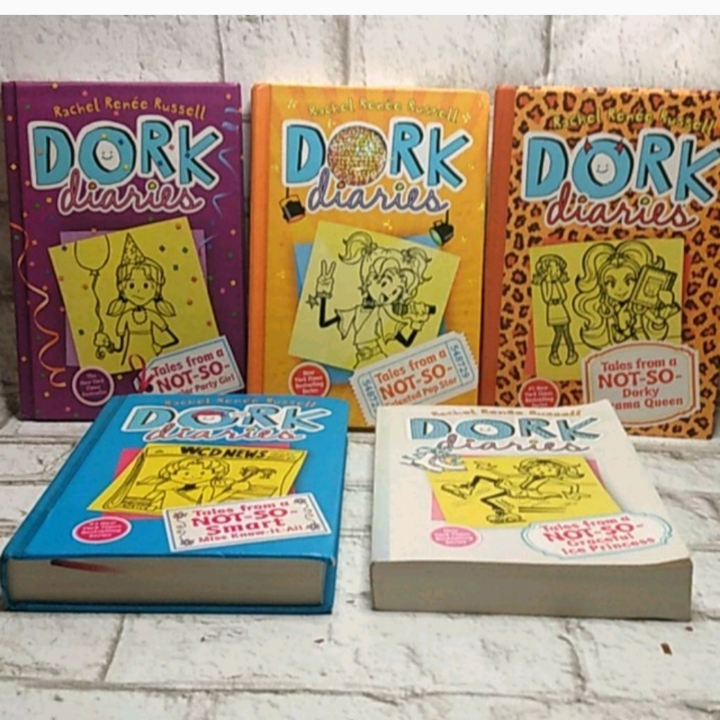 Dork diaries books (5)