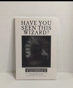 Have you seen this wizard? Notebook 