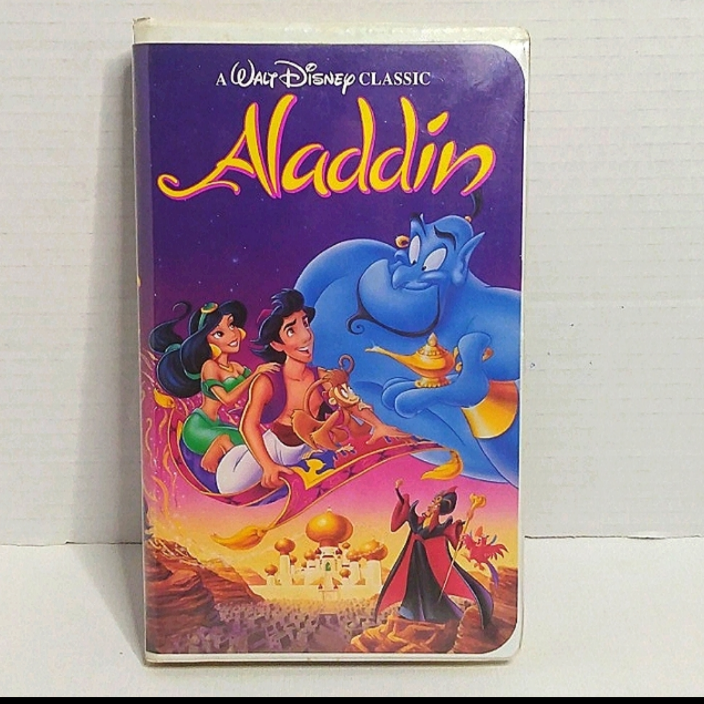 Black diamond Walt Disney Aladdin vhs