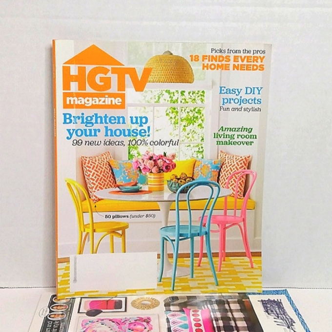 HGTV magazines (4)