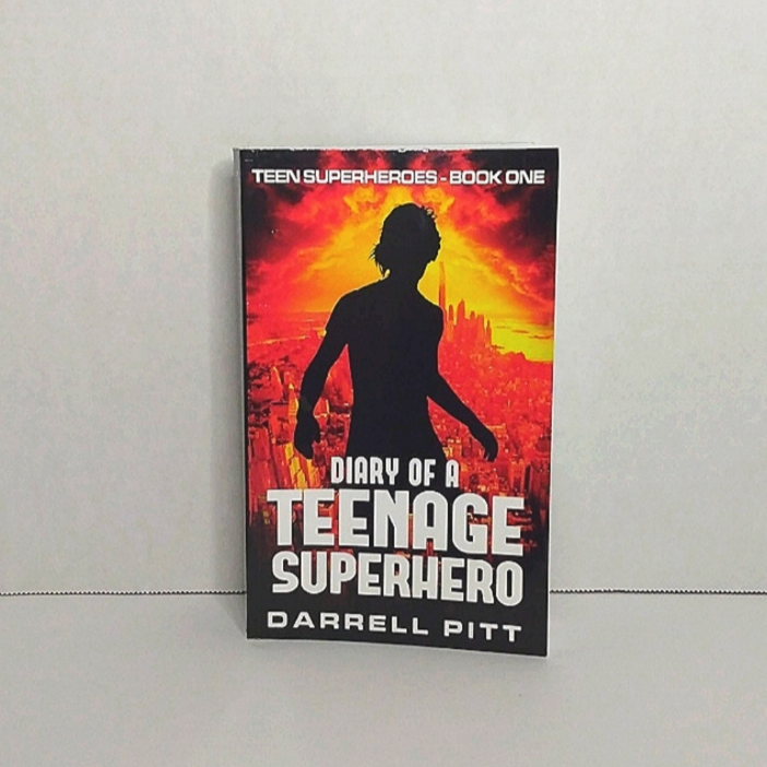 Diary of a teenage superhero book