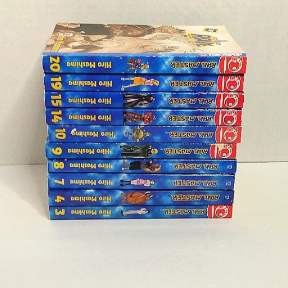 Rave master comic books 3,4,7,8,9,10,14,15,19, 20