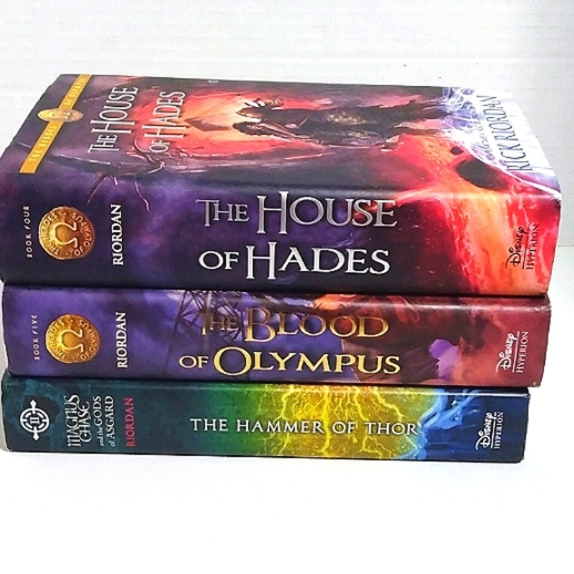 Rick Riordan books (3)