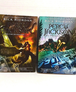 Percy Jackson books (2)
