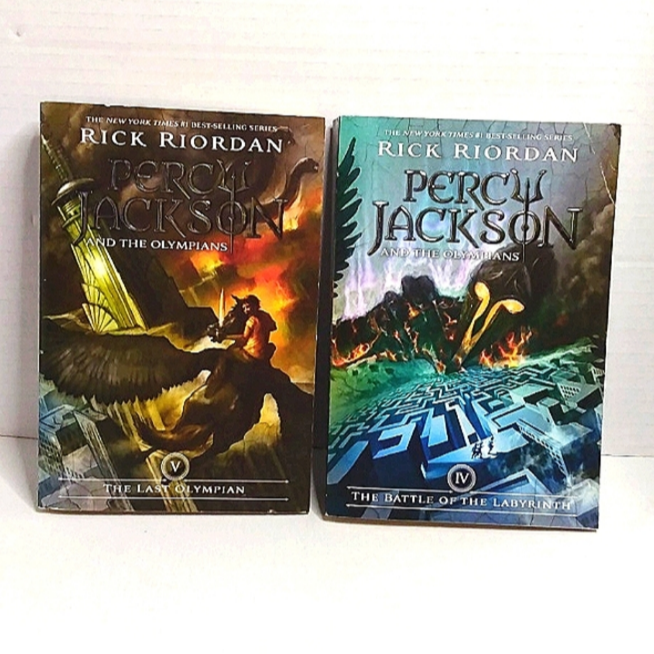 Percy Jackson books (2)