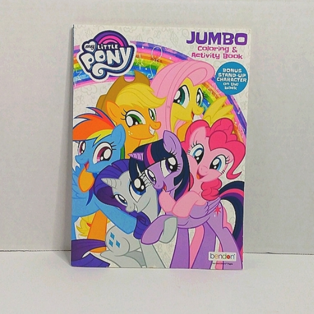 My little pony jumbo coloring book by My little pony , Paperback