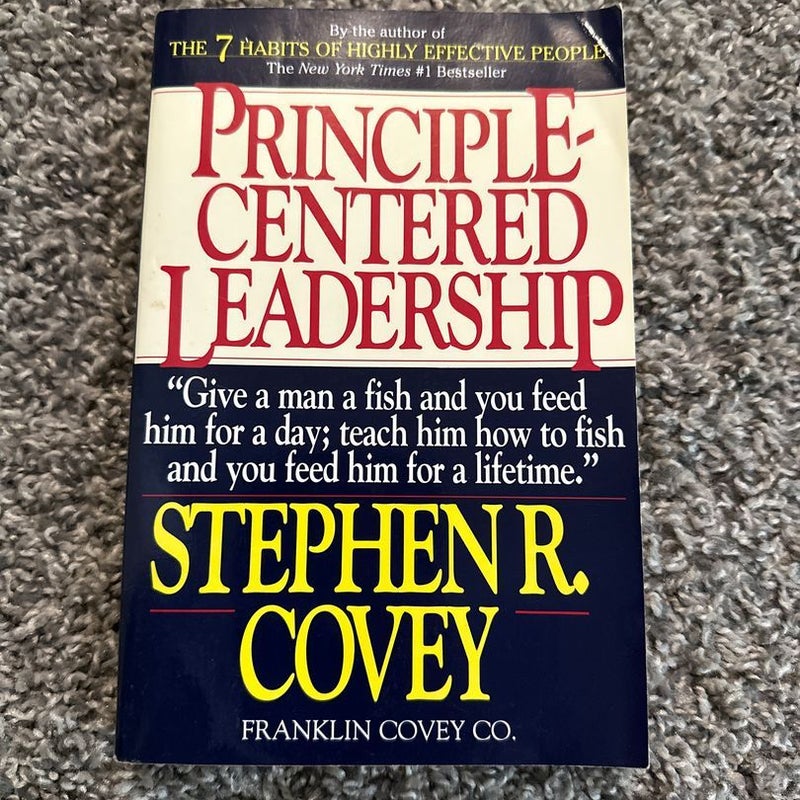 Principle Centered Leadership