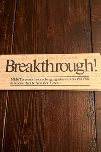 Breakthrough!