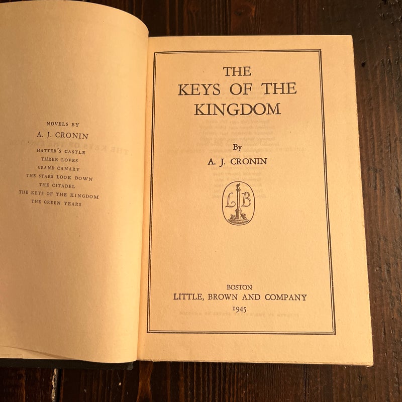 The Keys of the Kingdom