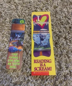 Rare goosebumps bookmarks