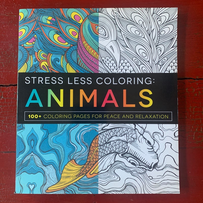 Stress Less Coloring - Animals