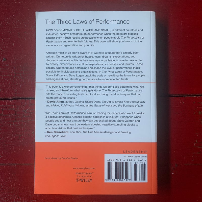 The Three Laws of Performance