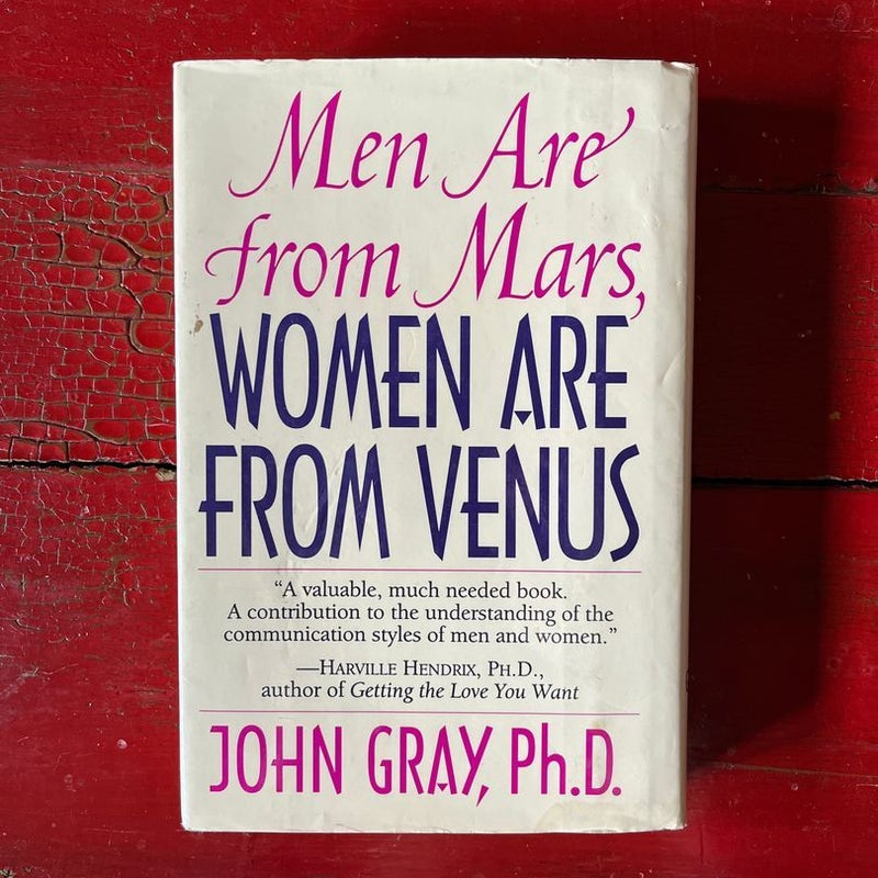 Men Are from Mars, Women Are from Venus